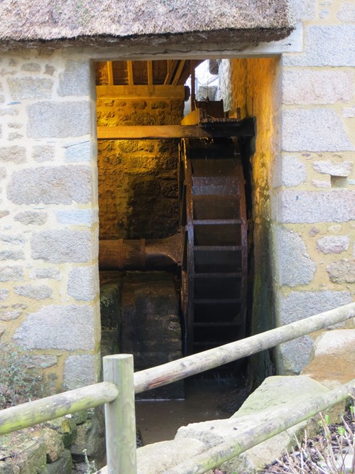 Moulin à eau de Marie Ravenel. Photo Office de Tourisme Cotentin Val de Saire.