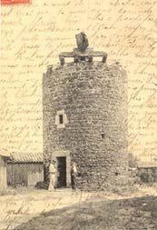 Moulin de Larros 1907. Carte.