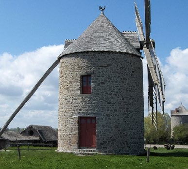 Moulin de la Saline. Cliché Wikipédia