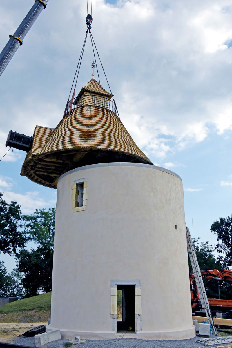Le moulin de Benesse Les Dax – Les ailes Benessoises est une association  qui contribue à la reconstruction du moulin de Benesse Les Dax