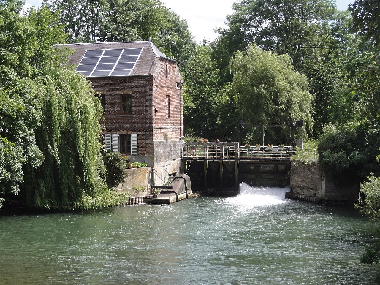 Moulin sur la Serre.