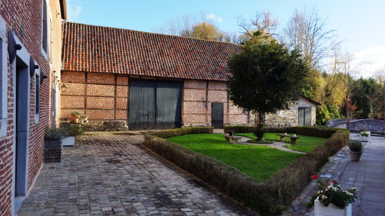 grange à colombages